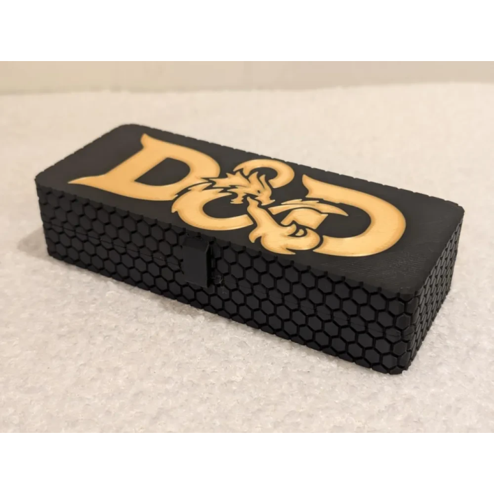 Boîte à Dés & Figurine "Hero's Vault" (Étui Compact de Transport JDR)