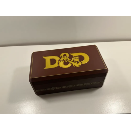 Coffre à Dés Premium "Grimoire & Trésor" avec Présentoir Amovible (3 Sets de JDR)