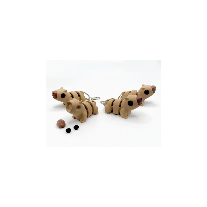 Porte-Clés Animaux Articulés