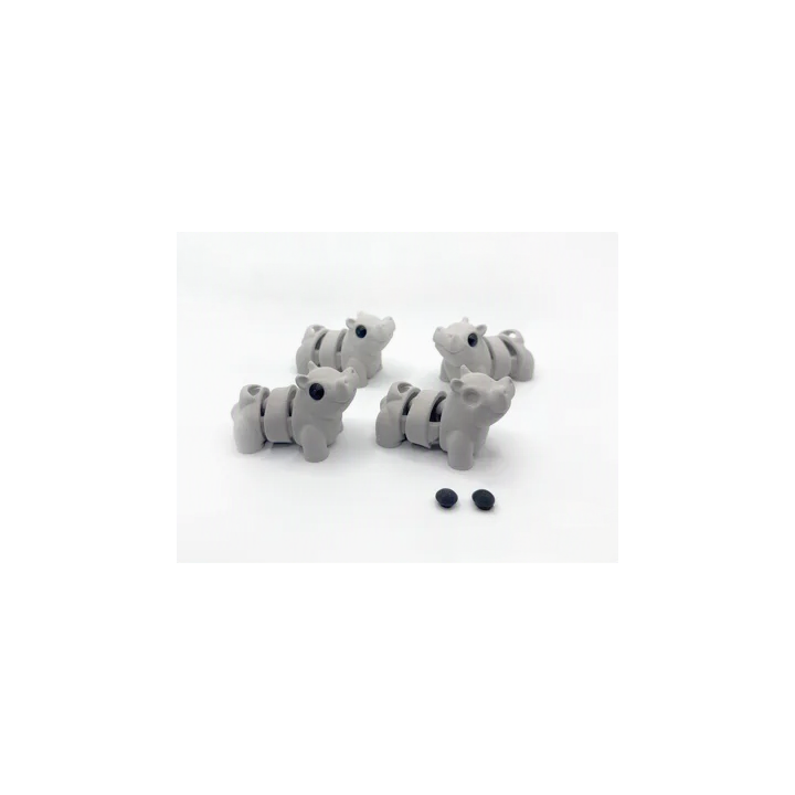 Porte-Clés Animaux Articulés