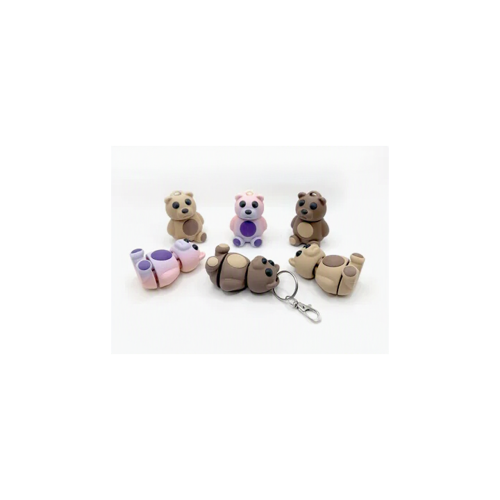 Porte-Clés Animaux Articulés