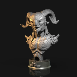 Statue Le Faune - Le Gardien du Labyrinthe