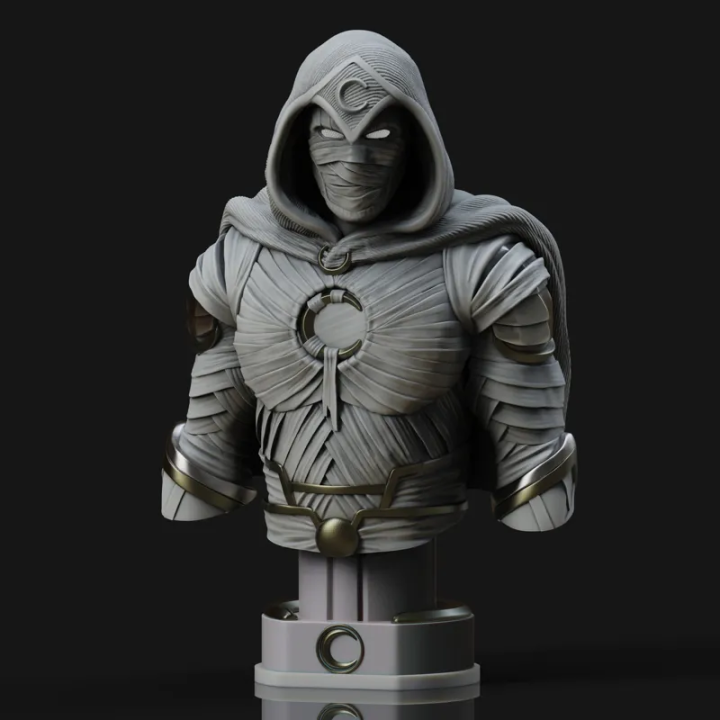Statue Moon Knight - La Stèle de Khonshu