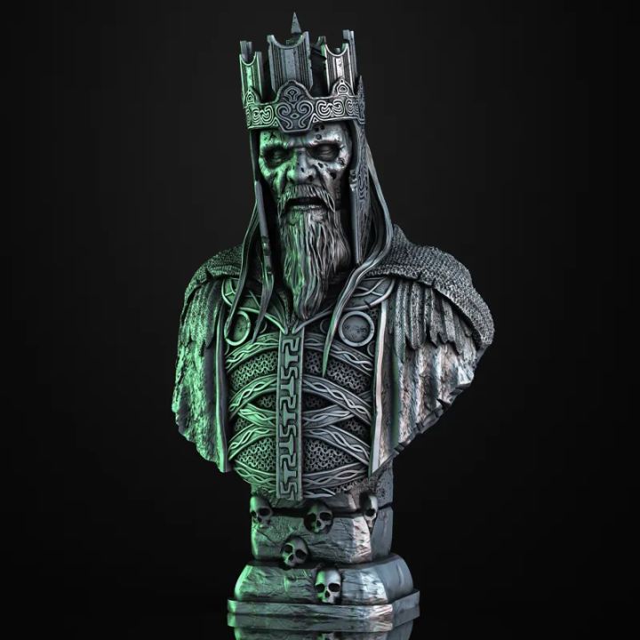 Statue Le Roi des Morts - Le Souverain de Dunharrow