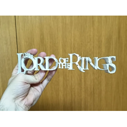 Sculpture Anamorphique - Lord of the Rings & La Communauté